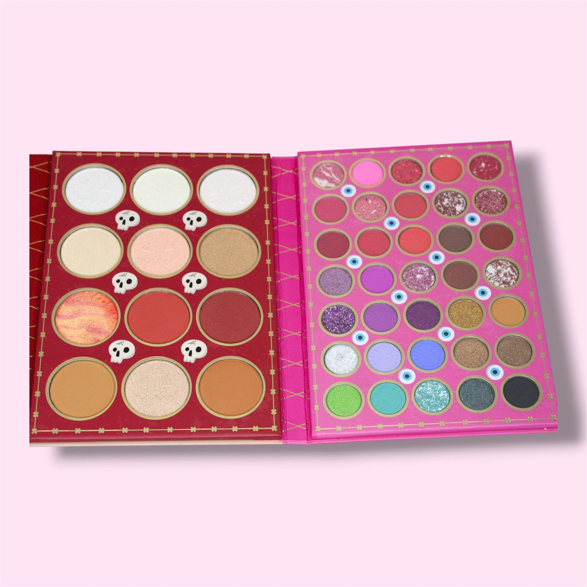 Paleta de maquillaje de Halloween