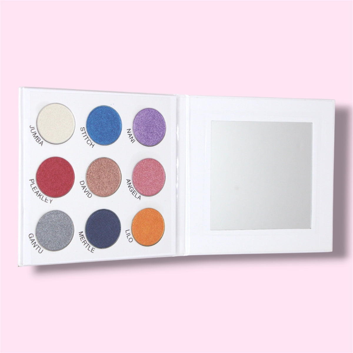 Mini paleta de maquillaje de ángel Y Stitch