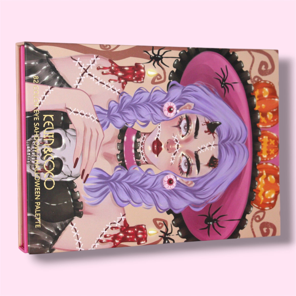 Paleta de maquillaje de Halloween