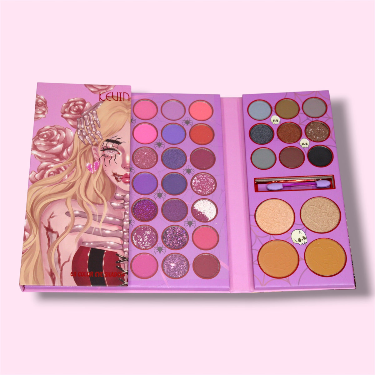 Paleta de maquillaje de Halloween