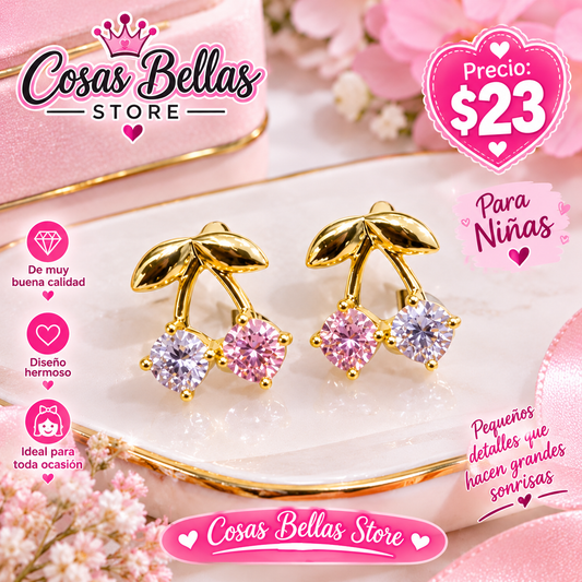 Aretes Cherry
