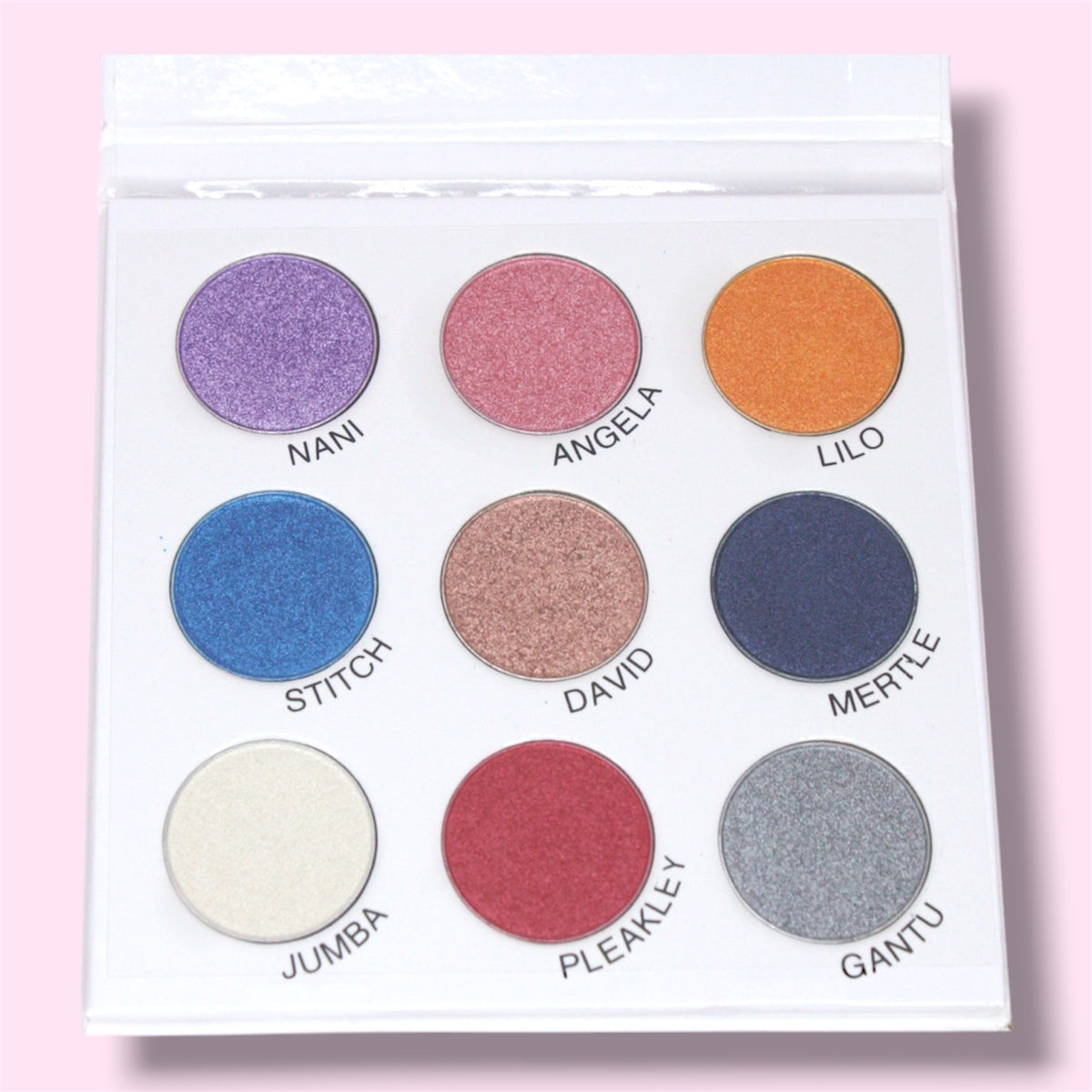 Mini paleta de maquillaje de ángel Y Stitch