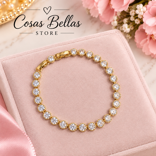 Pulsera Tennis rivière