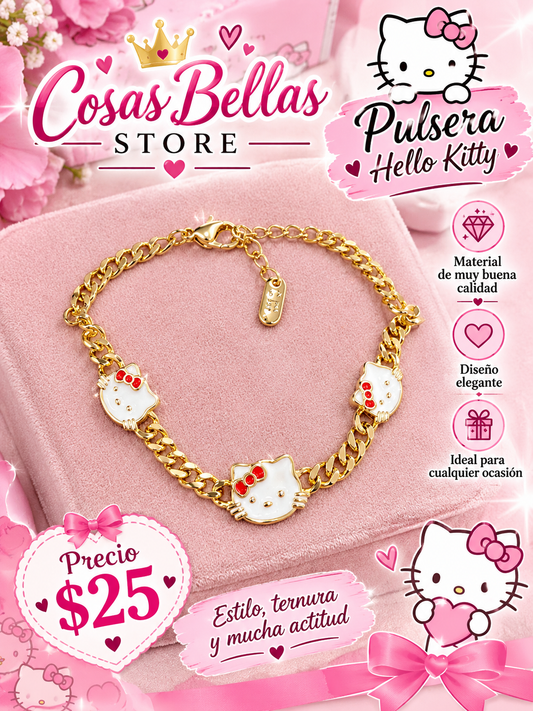 Pulseras Hello Kitty